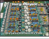 Korg Polysix - Voices Circuitry * SSM2044 4-Pole VCF & SSM2056 ADSR Integrated Circuits