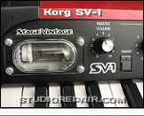 Korg SV-1 - Panel - Tube * …