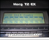 Korg T2 EX - Display * ERROR: Battery Low (Internal)