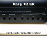 Korg T2 EX - Rear Jacks * Damper, Pedal/Switch, Audio & Phones Outputs