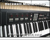 Kurzweil MIDIBOARD - Panel * Top Cover Removed