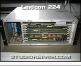 Lexicon 224 - Mainframe * The mainframe with front panel removed.