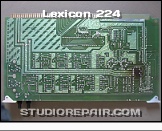 Lexicon 224 - A/D Converter Board * AIN card - Analog input circuitry. Solder side.