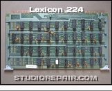 Lexicon 224 - FPC Circuit Board * FPC card - Floating point converter circuitry. Component side.