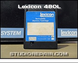 Lexicon 480L - Memory Cartridge * P/N 750-04718 - 64K Nonvolatile Memory Cartridge