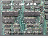 Lexicon 480L - HSP Slave CPUs * High Speed Processor Board (PCB Rev. 2 / 710-04385):  Two Z80 CPUs Running at 4MHz as Slave Processors to the Host Processor Module