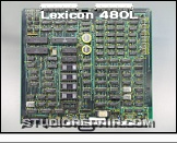 Lexicon 480L - Host Processor Board * Host Processor Board (PCB Rev. 3 / 710-04378): Component Side