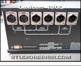 Lexicon 480L - Audio I/O Jacks * Rear Audio I/O Jacks
