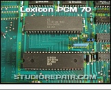 Lexicon PCM 70 - LexiChips * The two LexiChips inside the PCM 70 - this is the place where Lexicon's algorithms are forged into silicon…