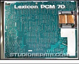 Lexicon PCM 70 - Mainboard * Solder side of the PCM 70 main printed circuit board.
