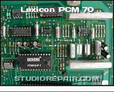 Lexicon PCM 70 - D/A Converter * Burr Brown PCM53