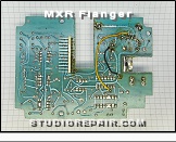 MXR Model 117 Flanger - Circuit Board * 117-3001-103 (Model 117, PCB No. 3001, Rev. 103), Soldering Side