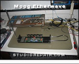 Moog Etherwave - Opened * Opened Etherwave. No, the Moog Source isn't Part of the Theremin…