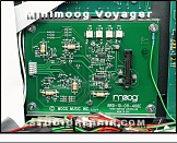Moog Minimoog Voyager - Touch Surface Controller * PCB # BRD-10-011-406E