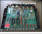 Oberheim Cyclone - Opened * RAM and ROM removed