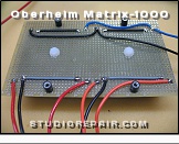Oberheim Matrix-1000 - PSU Modification * Cabling of the new transformer board