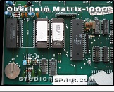 Oberheim Matrix-1000 - Digital Circuitry * 68B09 CPU, EPROMs, RAM