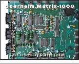 Oberheim Matrix-1000 - D/A Converter * AM6012 12-bit D/A converter for the control voltages