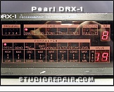 Pearl DRX-1 - Front Panel * Parameter Display