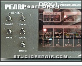 Pearl DRX-1 - Front Panel * Sense Control