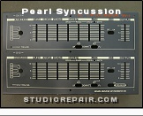 Pearl Syncussion SY-1 - Front Panel * …