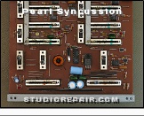 Pearl Syncussion SY-1 - Mainboard * SY-1M Circuit Board - PSU Section