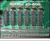 Roland JD-800 - FX RAM * Effect processor's RAM