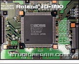 Roland JD-990 - Circuit Board * BOSS TC6088AF Standard Cell (CSP Chip)