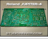 Roland Jupiter-4 - Module Control Board * Module Controller PCB 052-235E - Soldering Side