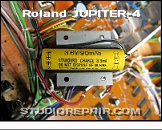 Roland Jupiter-4 - Rechargeable Battery * Sanyo 3.6V/90mAh Rechargeable Battery