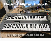 Roland Alpha Juno-2 - Twins * Double JU-2