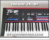 Roland JX-3P - KIWI-3P - Panel * New Panel Laminate (Not Part of the Kiwi-Kit)