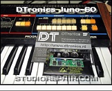 Roland Juno-60 DTronics - MIDI Kit * MIDI/DCB Converter Interface Kit - Pre-Installation