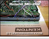 Roland MC-202 - Kenton Socket Kit * Installing Kenton's MC-202 Socket Upgrade Kit (sockets on the left side and not on the right side as described in the manual)