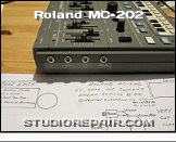 Roland MC-202 - Kenton Socket Kit * Installing Kenton's MC-202 Socket Upgrade Kit (sockets on the left side and not on the right side as described in the manual)