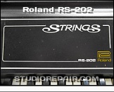 Roland RS-202 - Logotype * Roland Strings