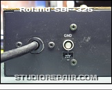 Roland SBF-325 - Rear View * Mains Inlet