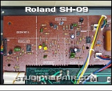 Roland SH-09 - Circuit Board * Modulation Circuitry & Noise Generator