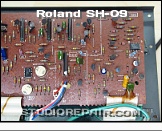 Roland SH-09 - Circuit Board * Envelope Generator & VCA Circuitry