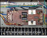 Roland SH-09 - Power Supply * PSU PCB