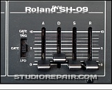 Roland SH-09 - Front Panel * Envelope Controls