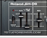 Roland SH-09 - Front Panel * Modulator Controls