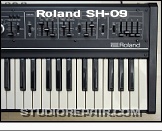 Roland SH-09 - Top View * …