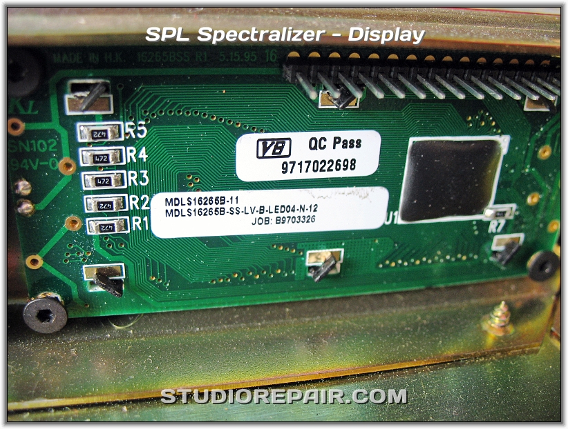 Studio Repair Spl Spectralizer Display