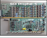 Sequential Circuits Prophet-5 - Circuit Boards * Board 4 (Voice Board) and Board 3 Rev 3.3 (Computer Board)