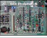 Sequential Circuits Prophet-5 - Computer Board * SCI Model 1000 Rev 3.0: Board 3 (Sect. 3.3 / 3.4)