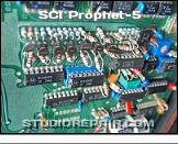 Sequential Circuits Prophet-5 - D/A Converter * SCI Model 1000 Rev 2.0: Discrete Build 7-Bit D/A-Converter (R-2R Ladder) with a LM723 as Voltage Reference Generator