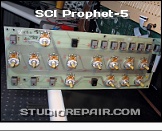 Sequential Circuits Prophet-5 - Panel Board * SCI Model 1000 Rev 3.3: PCB 1 - Right Control Panel