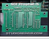 Sequential Circuits Prophet-5 - SCI MIDI Kit * Original Sequential Circuits Prophet-5 MIDI Kit (SCI Model 841): Soldering Side