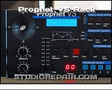 SCI Prophet VS Rack - Front Panel * …